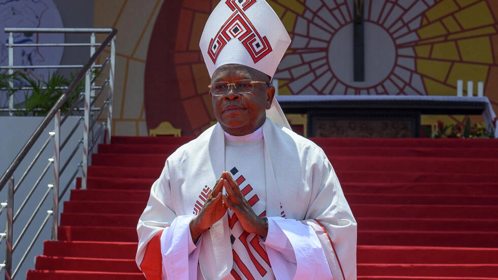 Archevêque de Kinshasa le Cardinal Fridolin Ambongo