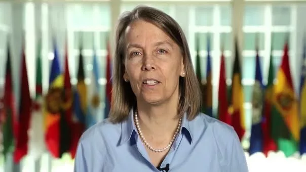 Lucy Tamlyn﻿ Ambassadrice des﻿ USA en poste à Kinshasa