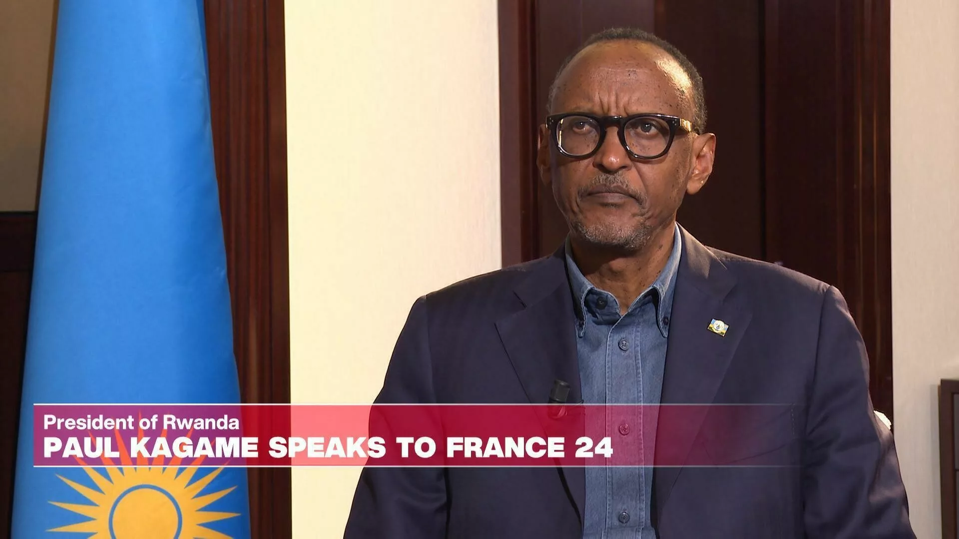 Le Président Rwandais Paul Kagame