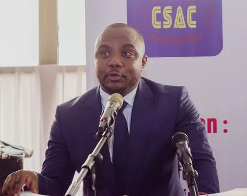 Christian Bosembe. Président du Conseil superieur de l'audiovisuel et de la communication CSAC/RDC