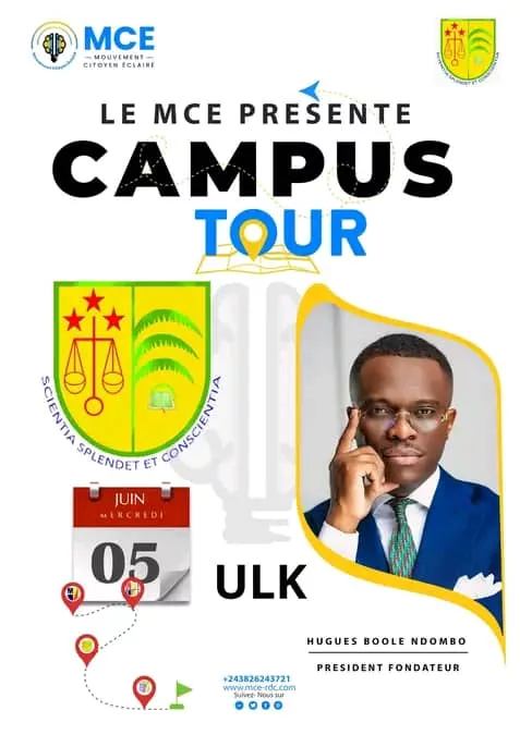 Affiche d'annonce de la conférence qui se tiendra à l'UPC ce mercredi 05 juin