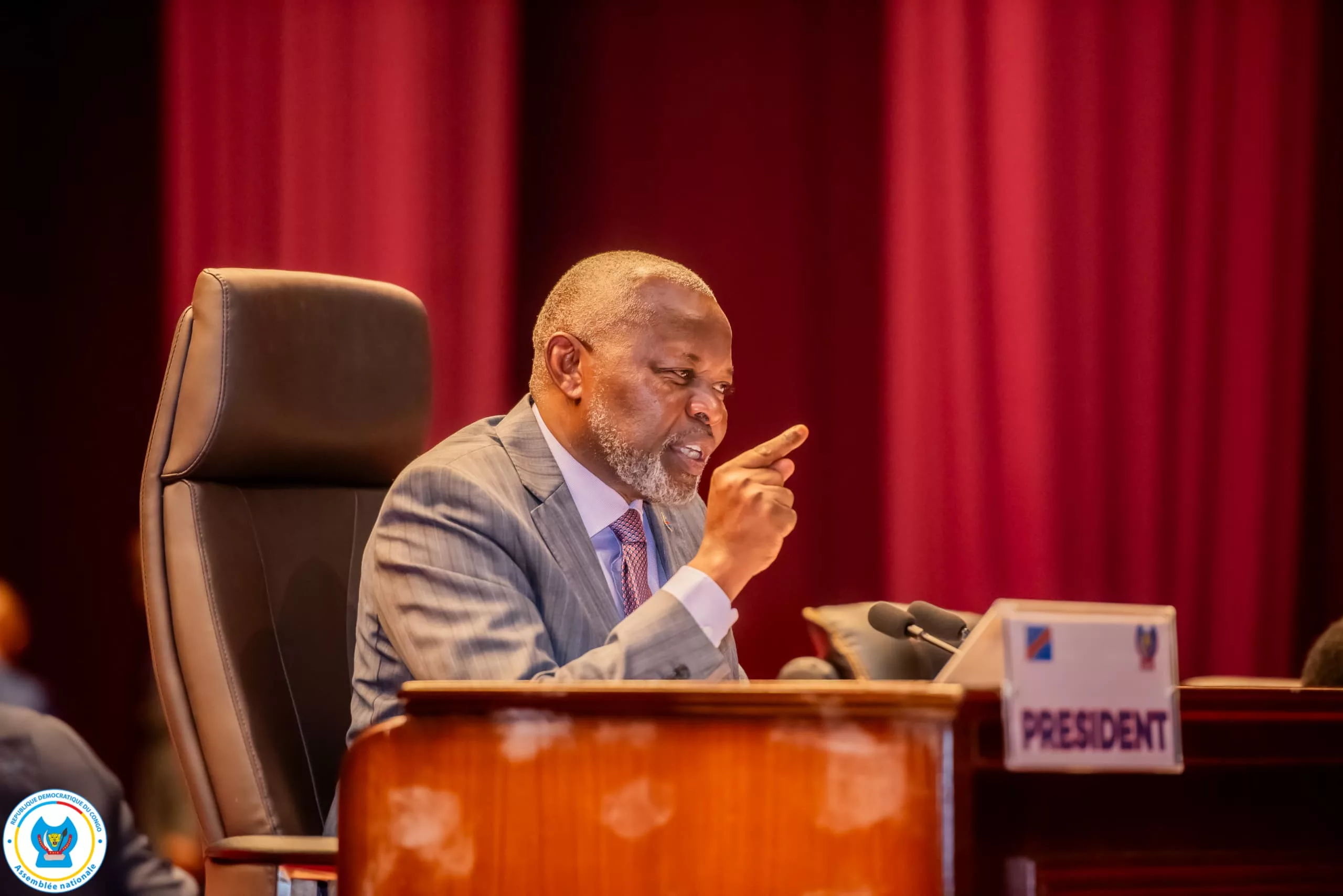 Vital Kamerhe. Président de l'Assemblée nationale