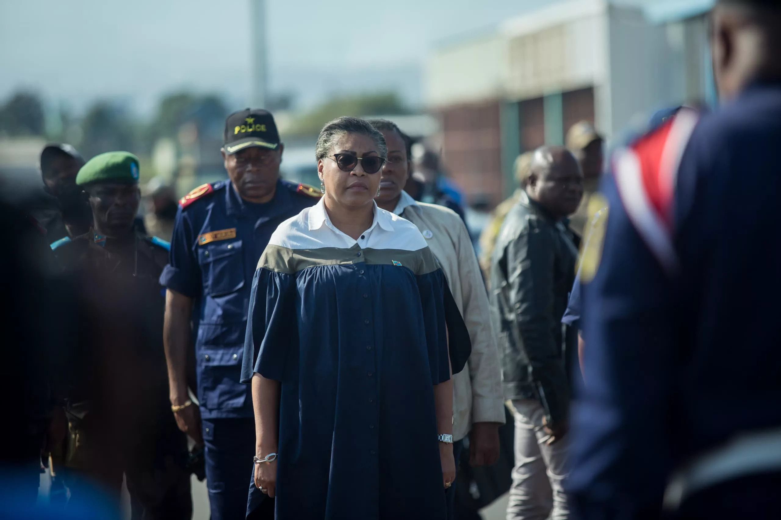 L'arrivée de la première Ministre RDC Judith Suminwa à Goma