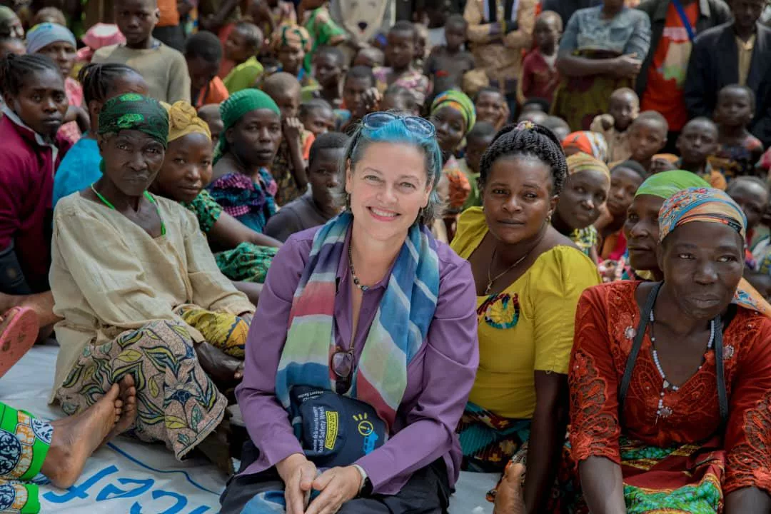 Vivian Van de Perre représentante spéciale du SG de l'ONU en charge de la protection et opération