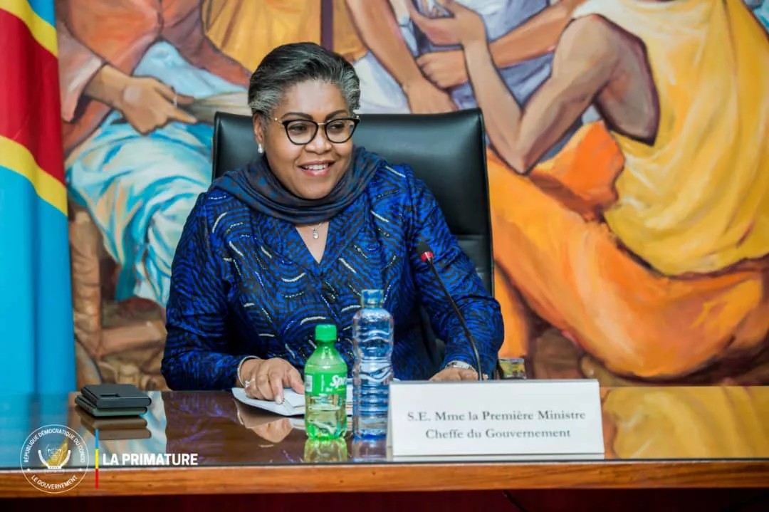 La première Ministre Judith Suminwa Tuluka