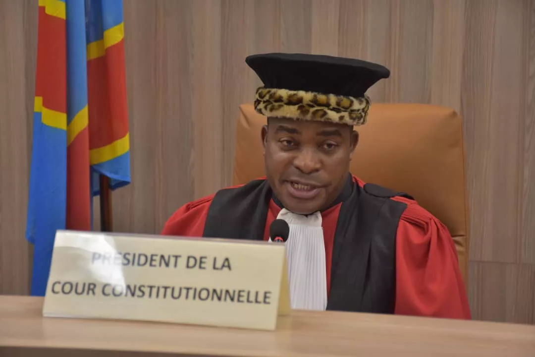 Dieudonné KAMULETA BADIBANGA Président de la Cour constitutionnelle RDC