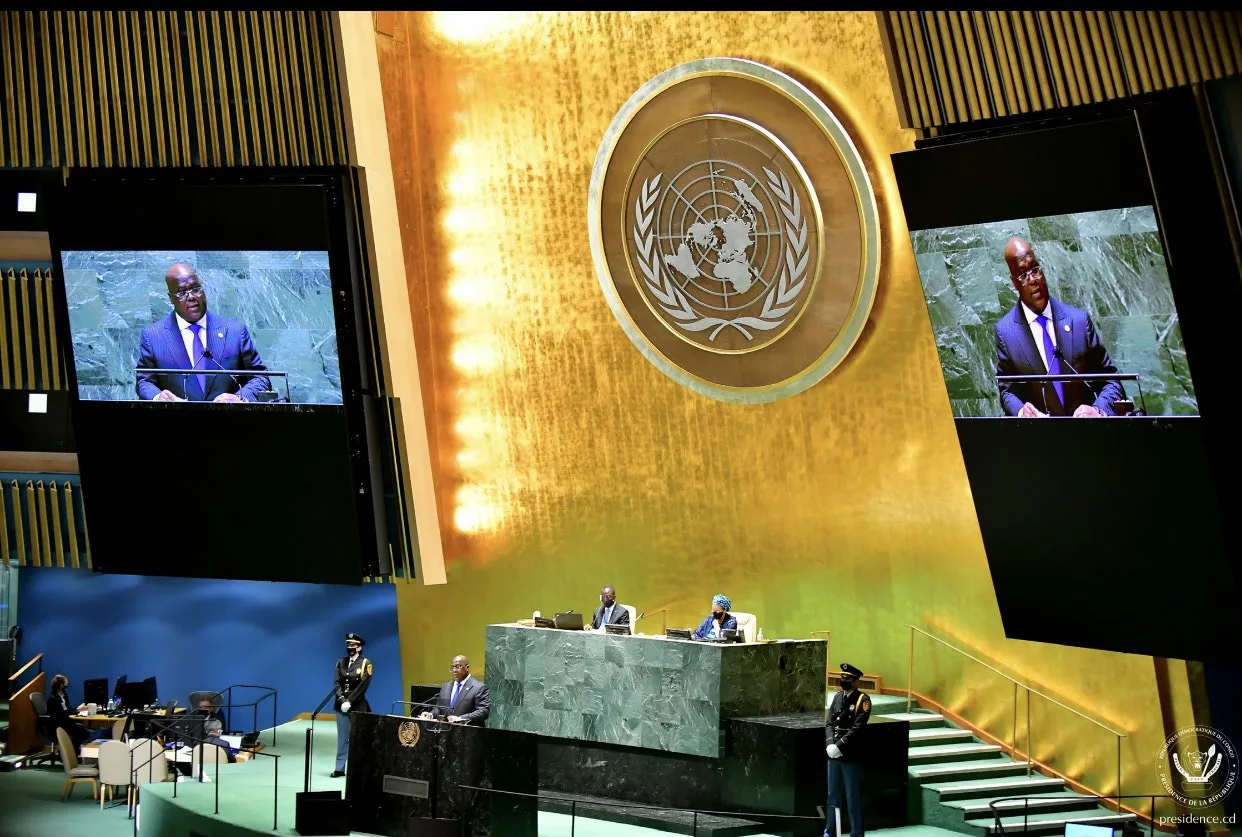 Félix Tshisekedi à la 79 ème Assemblée générale des Nations-Unies à New-York