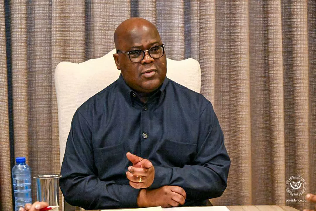 Félix Tshisekedi Président de la République Démocratique du Congo.(photo cellcom présidence RDC)