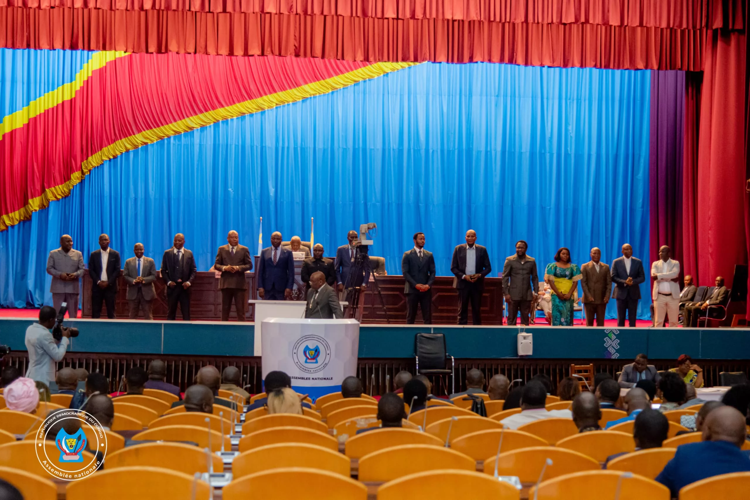 présentation des animateurs des groupes parlementaires à l'assemblée nationale de RDC