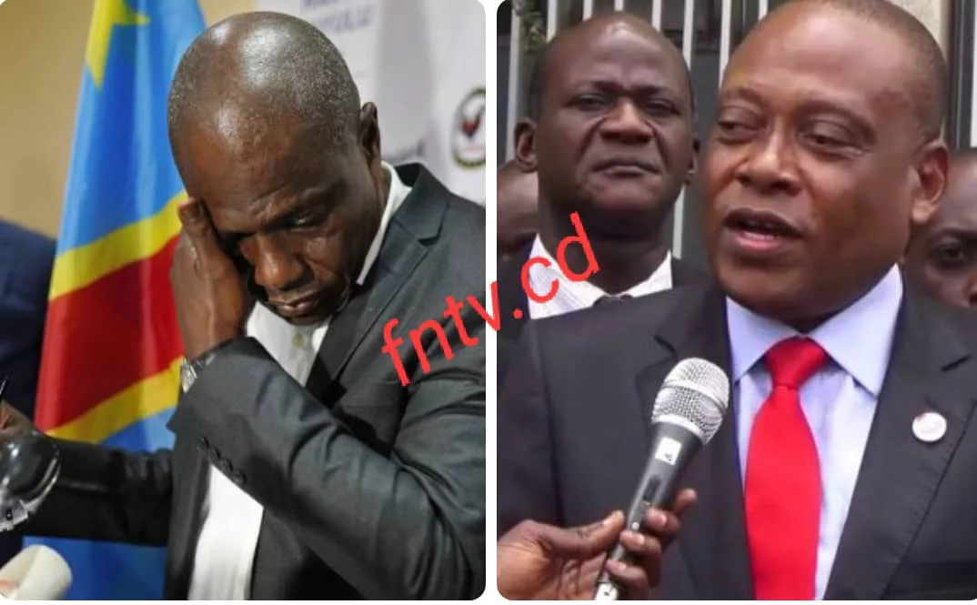 L'opposant Martin Fayulu Madidu et le député de la majorité Steve Mbikayi Mabuluki