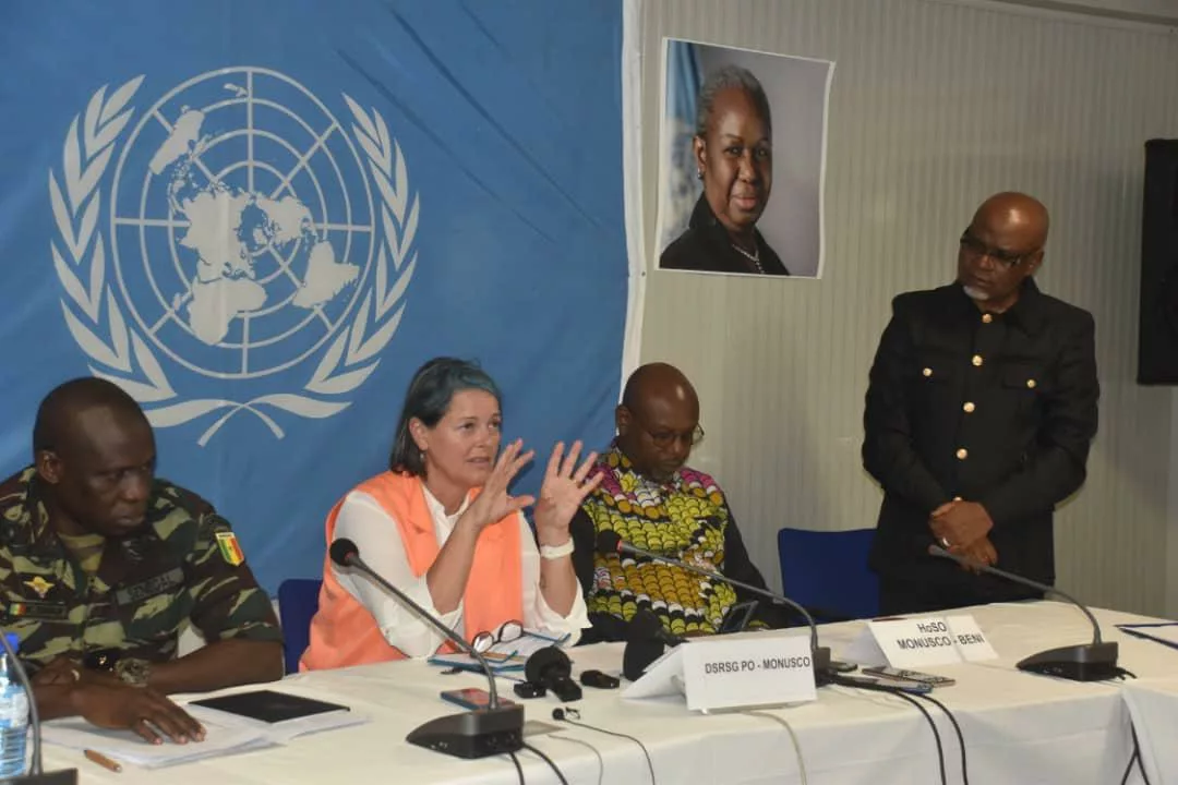 Vivian Van de Perre cheffe adjointe de la Monusco