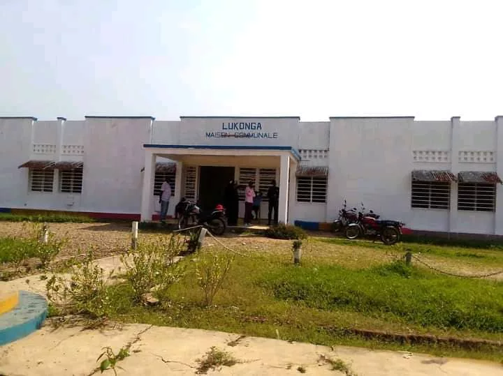 Maison communale de Lukonga à Kananga