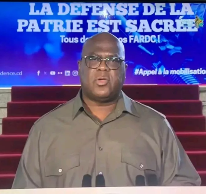 Félix Antoine Tshisekedi Président de la République Démocratique du Congo