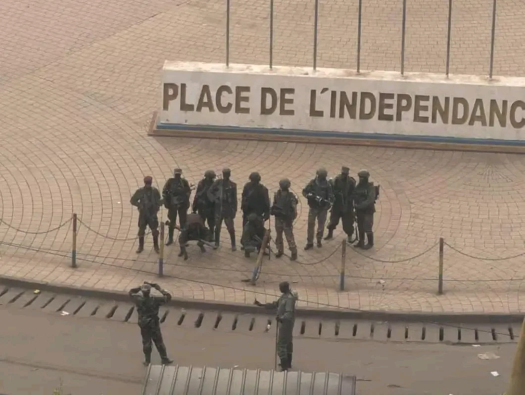 Les rebelles du M23 présents à la place de l'indépendance à Bukavu