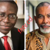 De gauche à droite Augustin Matata Ponyo et Olivier Kamitatu