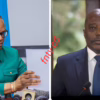 L'ancien Vice-Ministre de l'intérieur Me Péter Kazadi et l'ancien président Joseph Kabila. (Montage photo fntv.cd)