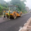 Travaux de réhabilitation d'une avenue à Kinshasa