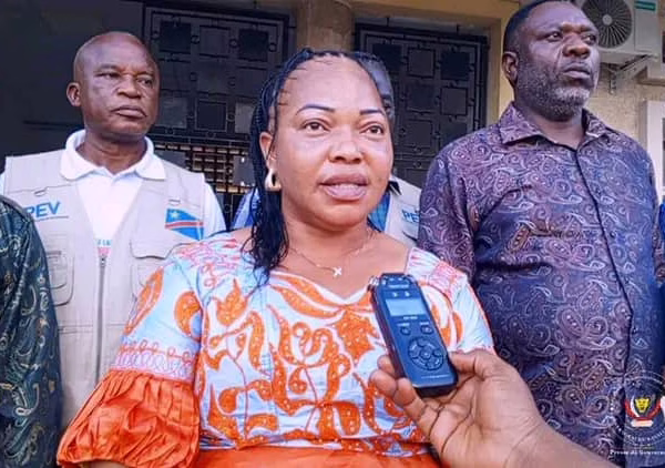 Rose Kamueka Ministre provinciale de la santé/Kasaï-Central