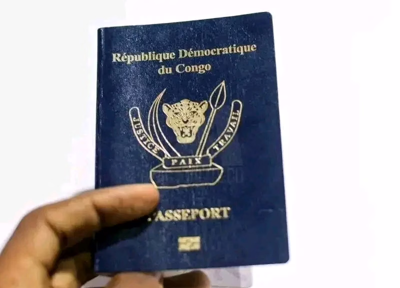 Un passeport congolais