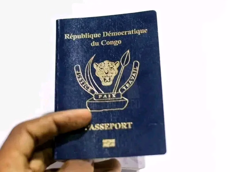 Un passeport congolais