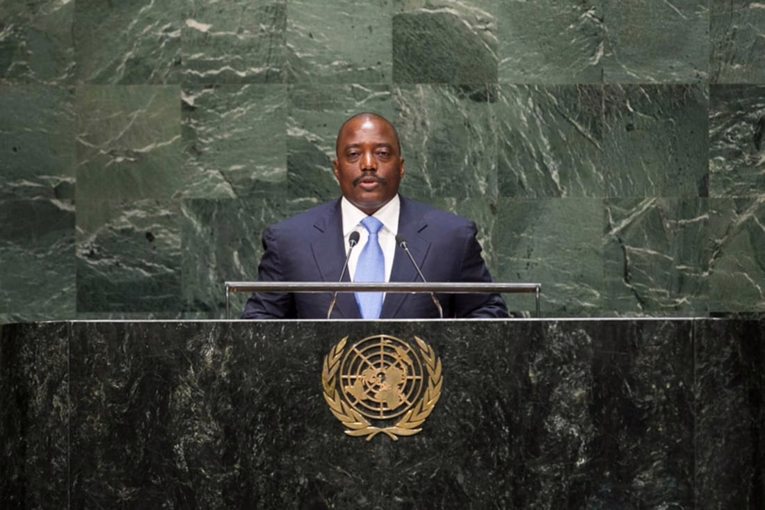 Joseph Kabila à la tribune des nations unies