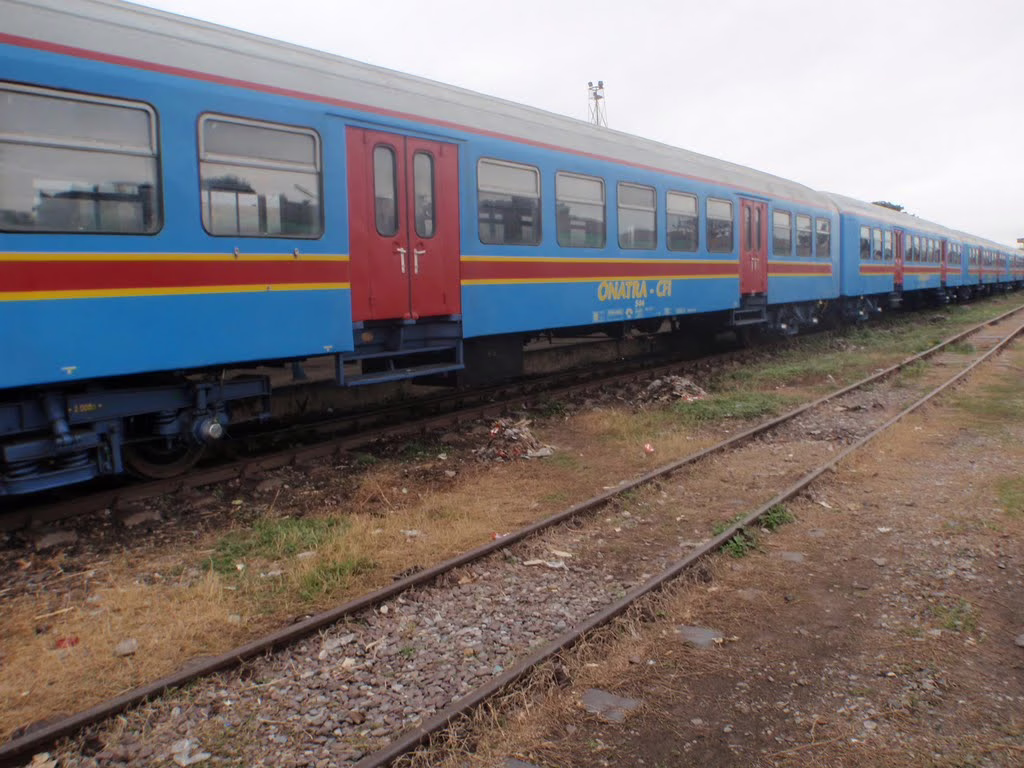 13 nouvelles voitures de l'Onatra pour le train urbain à Kinshasa, 07/02/2011.