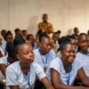 Des élèves finalistes dans la salle d'examens