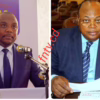 De gauche à droite Christian Bosembe Président du Conseil supérieur de l’audiovisuel et de la communication et José Makila Sumanda ancien vice premier ministre et cadre du FCC de l'ancien Président de la RDC Joseph Kabila