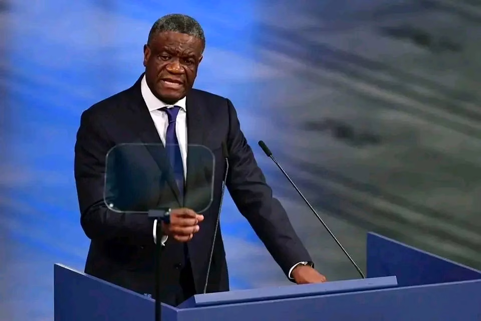 Dr Denis Mukwege. Prix Nobel de la paix