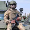 Un militaire des FARDC au front