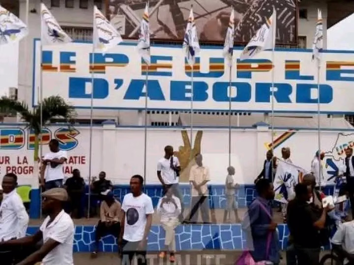 Siège de l'UDPS à Kinshasa