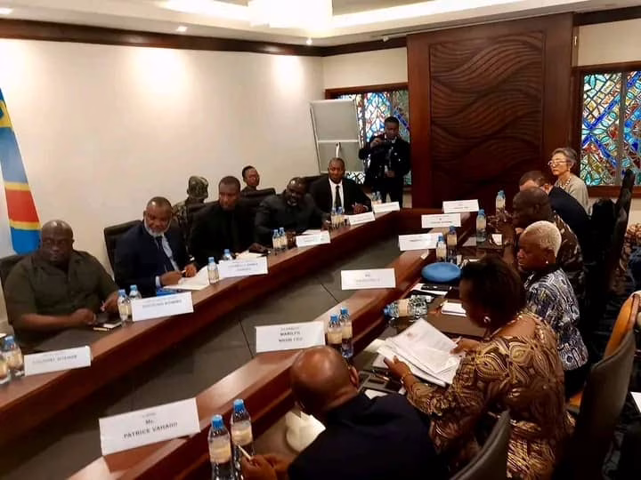 La réunion entre la MONUSCO et le mouvement rebelle AFC M23
