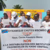 Les membres de la dynamique chute mbombo à la place de l'indépendance à Kananga