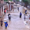 Illustration des inondations à Kinshasa