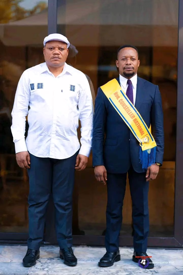 Jean Marc Kabund et Ghislain Mwanji