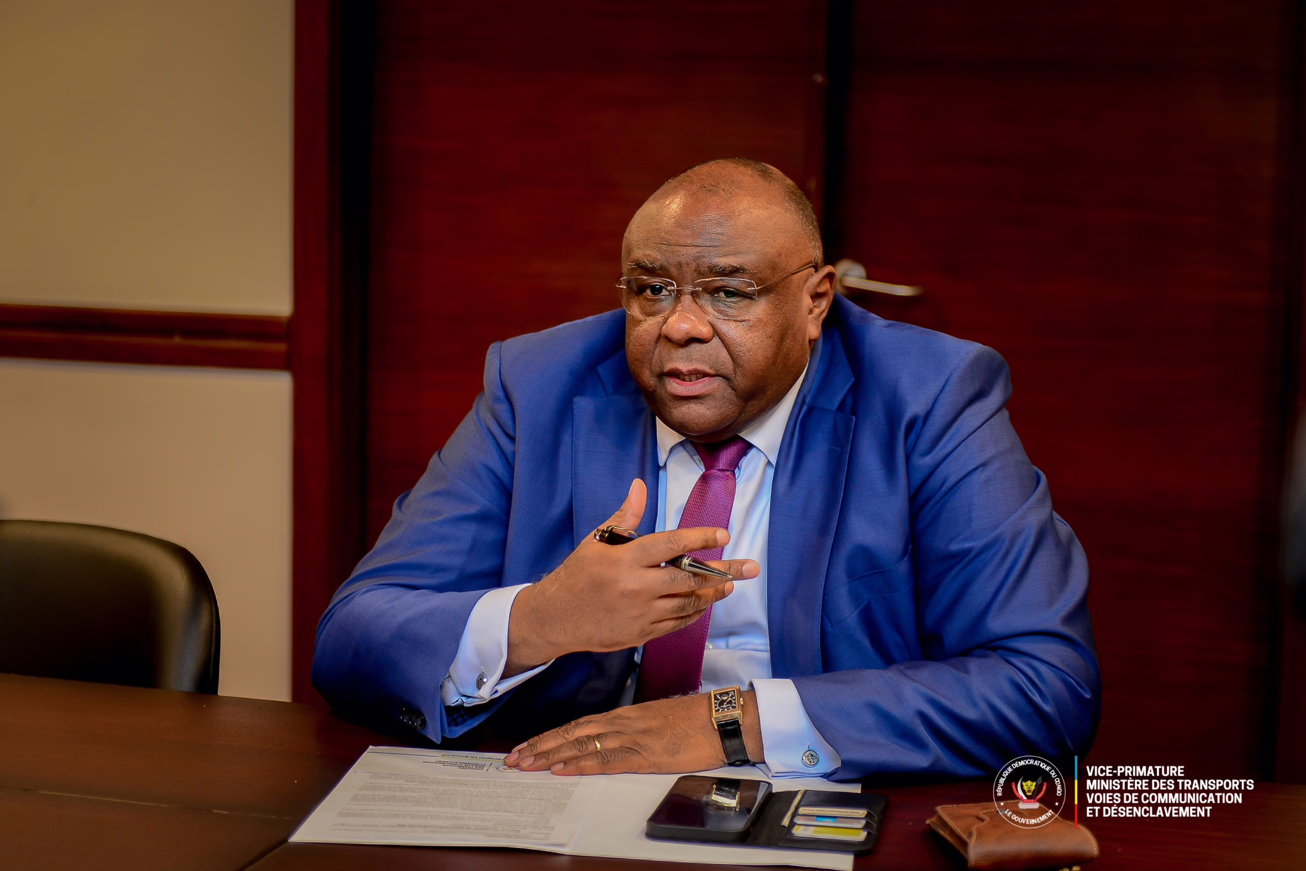 Jean Pierre Bemba. Vice-Premier Ministre, Ministre de transport et voies de communication