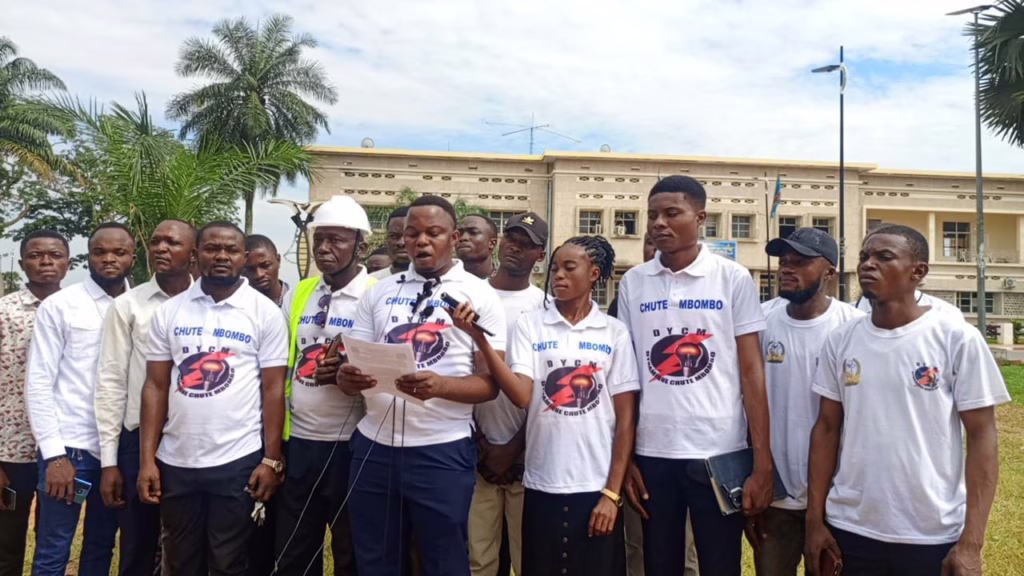 Les membres de la dynamique chute Mbombo
