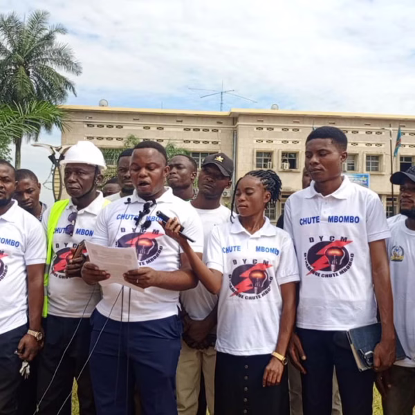 Les membres de la dynamique chute Mbombo