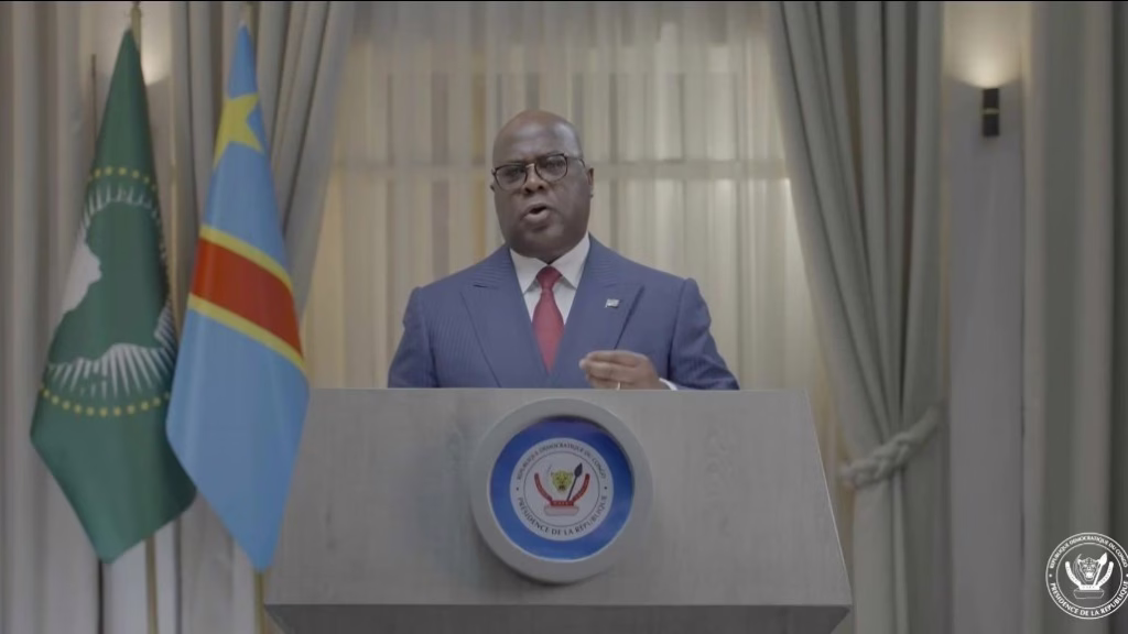 Félix Antoine Tshisekedi Tshilombo Président de la République Démocratique du Congo.
