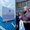 Le Président de la République Félix Tshisekedi inaugurant quelques infrastructures de l'Université pédagogique nationale