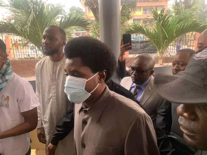 Arrivée de l'ancien ministre d’État, ministre de la justice et Garde des Sceaux Me Constant Mutamba à la Cour de cassation